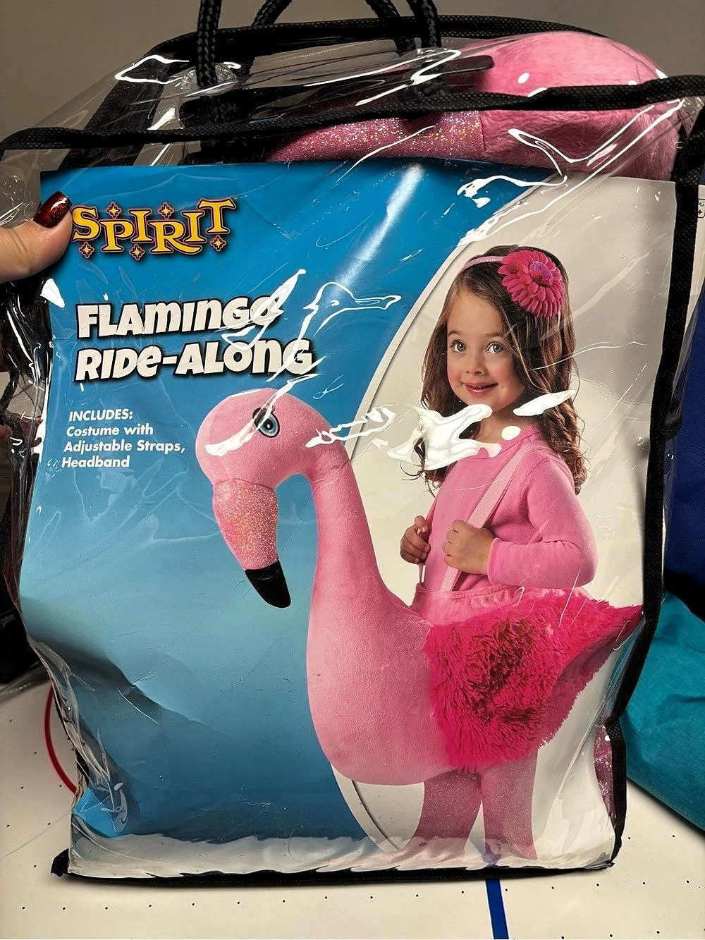 Spirit Flamingo Ride-Along Flamingo Costume